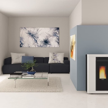 Estufa de pellet estrecha y canalizada Annabella AD EVO - Imagen 1