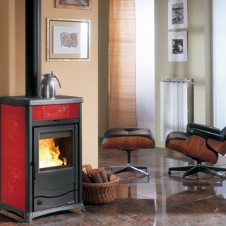 Termoestufa de leña Termorossella Plus Evo DSA 4.0 - Imagen 1