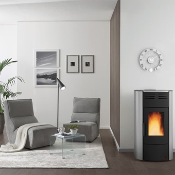 Termoestufa de pellet ventilada Raffaella Idro H15 - Imagen 1